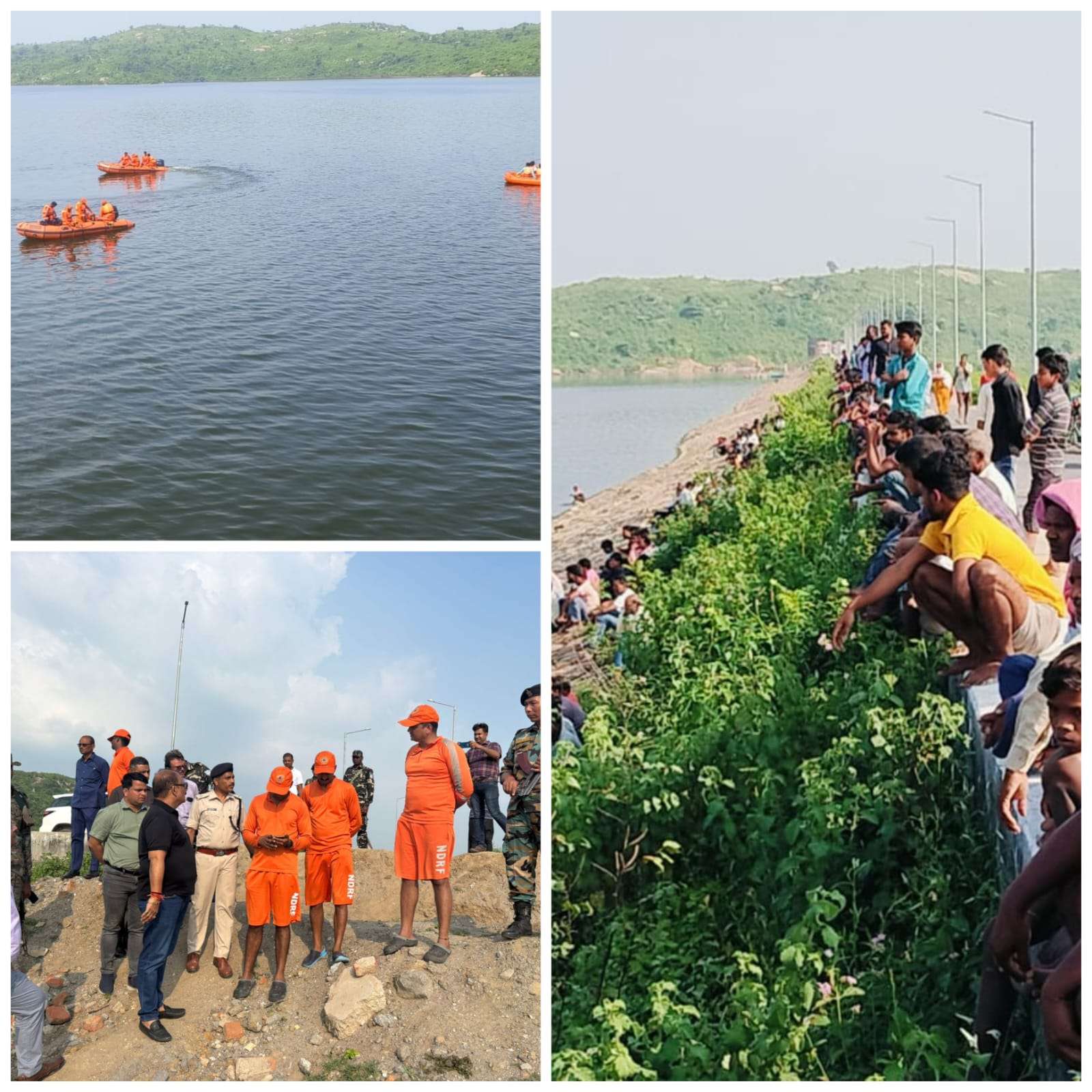 डूबे युवक पिंटू का शव तीसरे दिन भी नहीं मिला, परिवार का रो-रोकर बुरा हाल