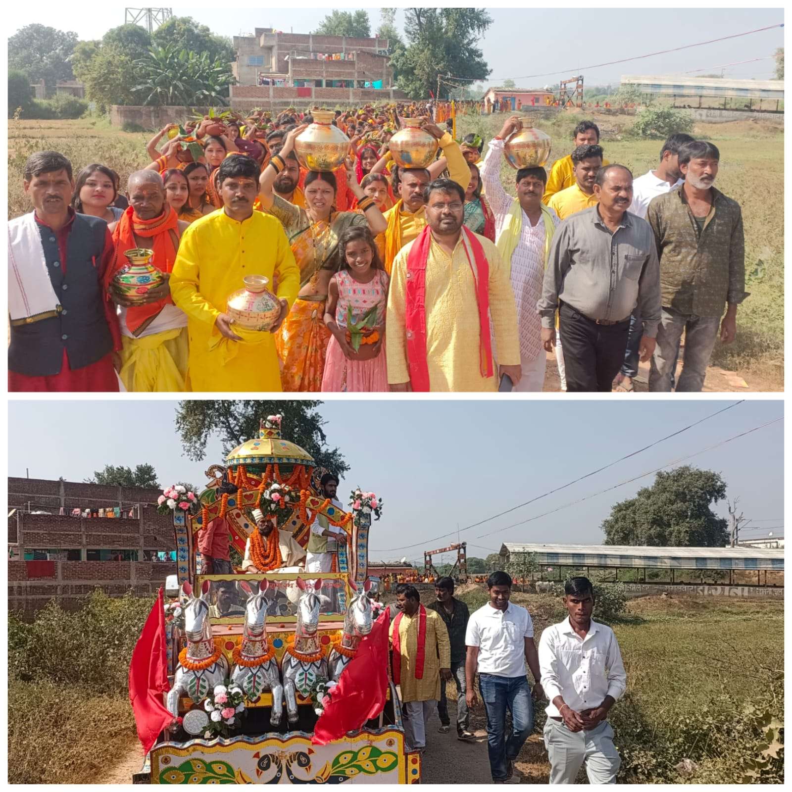 राजा पहाड़ी पर श्री रुद्र चंडी महायज्ञ का शुभारंभ, भक्तिमय हुआ वातावरण