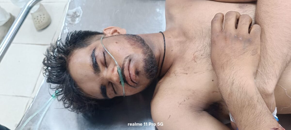 सोशल मीडिया पर फोटो वायरल करने के विवाद में युवक की बेरहमी से पिटाई, हालत नाजुक
