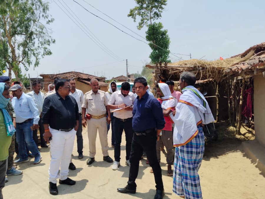 सोनडीहा पंचायत में अबुआ आवास योजना में गड़बड़ी, एसडीओ ने की जांच, दो दिन में कार्रवाई के निर्देश