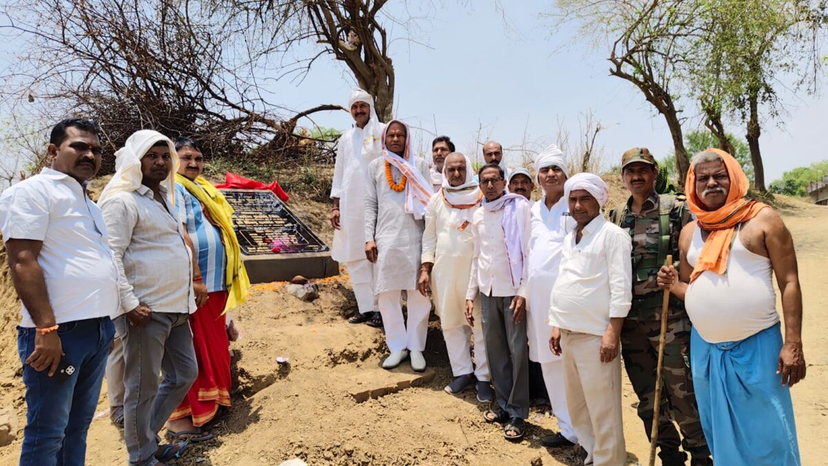 मोरबे गांव में बनेगा प्राथमिक स्वास्थ्य केंद्र, विधायक ने किया शिलान्यास