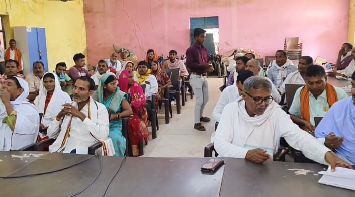 कांडी में जविप्र की समीक्षा बैठक सम्पन्न, राशन वितरण में पारदर्शिता और सख्ती के निर्देश