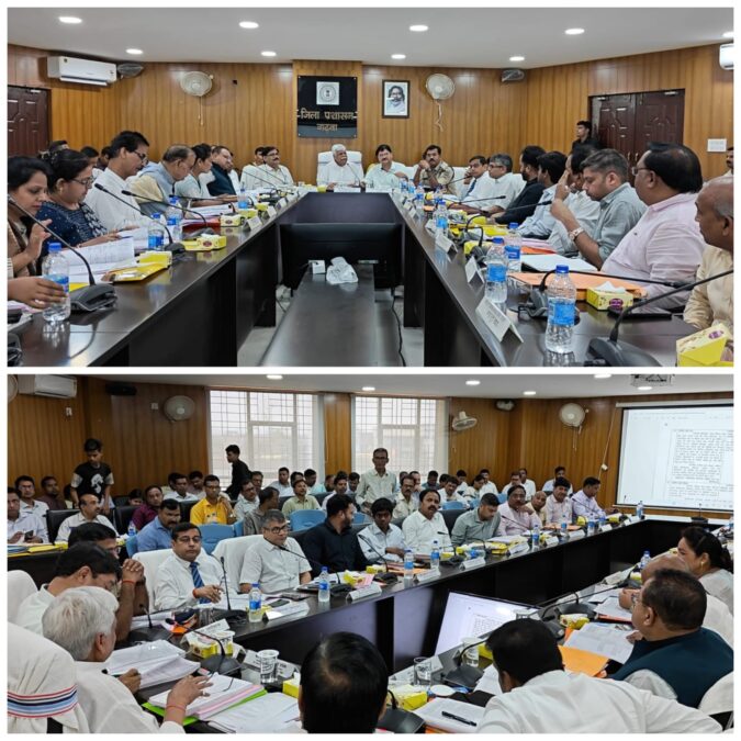 दिशा बैठक में सांसद विष्णु दयाल राम ने योजनाओं की प्रगति की समीक्षा की, अधिकारियों को दिए सख्त निर्देश