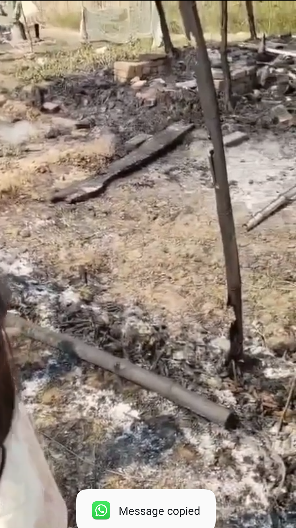 एक ही दिन में टूटा दुखों का पहाड़, दामाद की मौत और घर जलकर राख