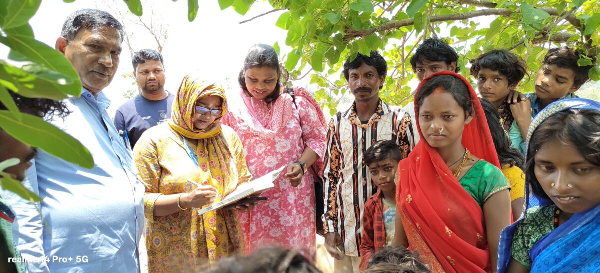 घासी टोला में मुखिया की अध्यक्षता में बैठक, मुशहर और घासी परिवारों की समस्याओं के समाधान का लिया गया निर्णय