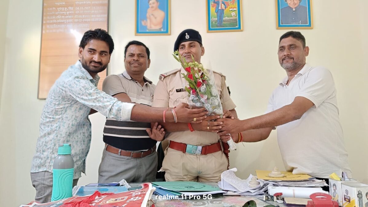 टिओपी 3 में अजय कुमार गुप्ता ने किया पदभार ग्रहण
