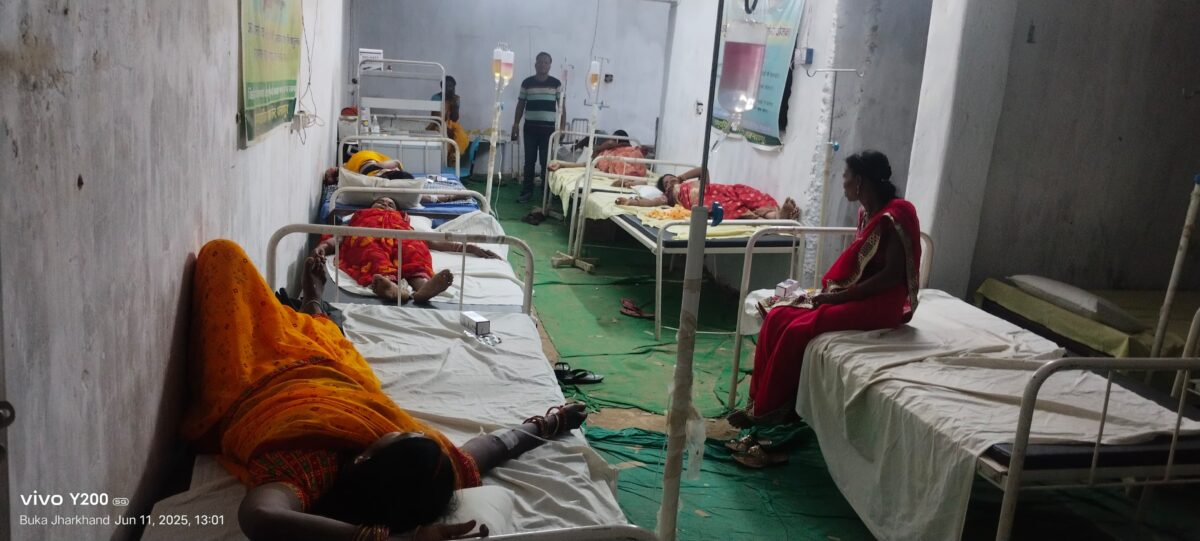 भारी उमस और गर्मी से बीमार हो रहे लोग, सीएचसी में मरीजों की भीड़