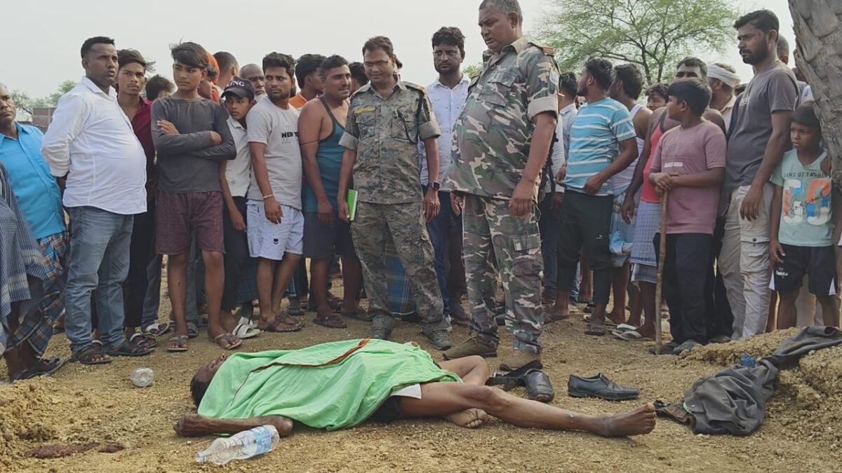नहर निर्माण साइट पर रोलर चालक की संदिग्ध मौत, हत्या की आशंका; जांच में जुटी पुलिस