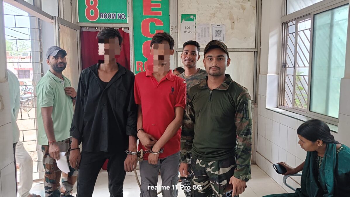 अवैध शराब के साथ विहार के दो शराब तस्कर गिरफ्तार