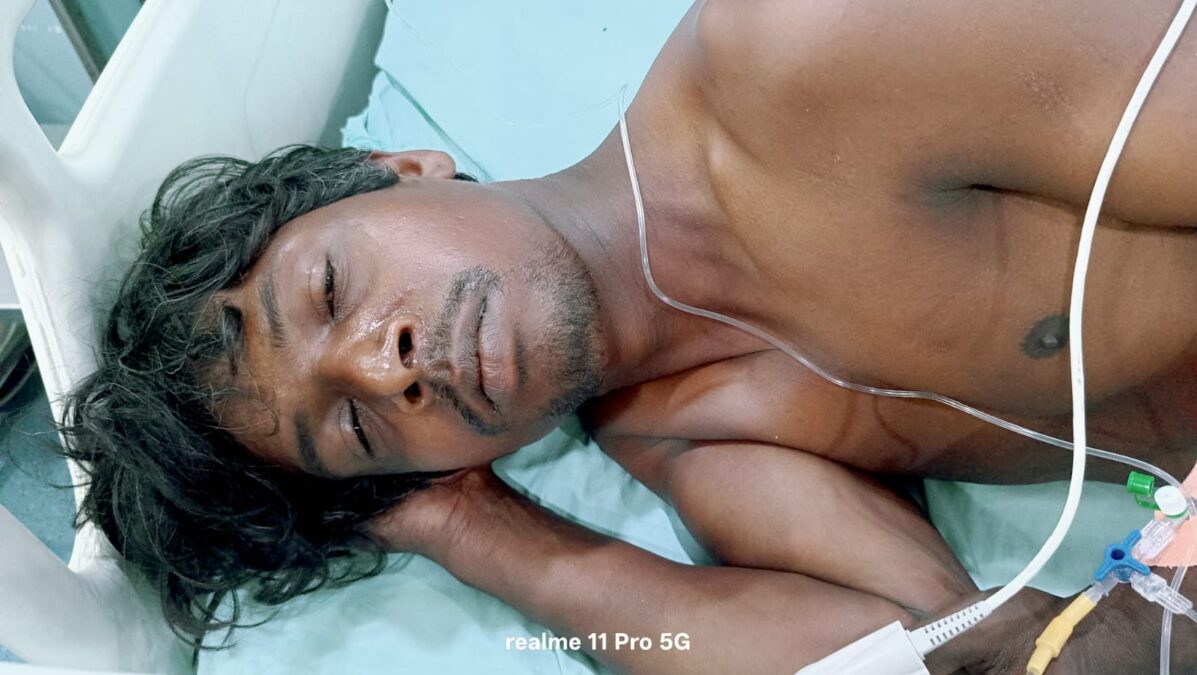 अपराधियों ने मजदूर को मारी गोली,हालत गंभीर, जांच में जुटी पुलिस