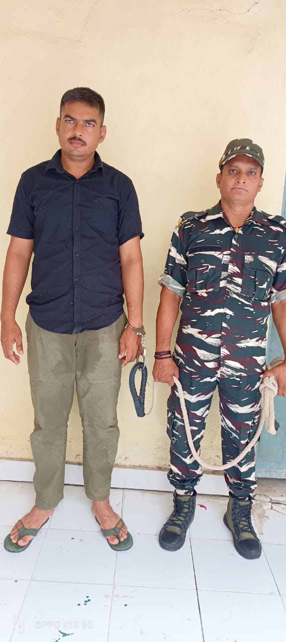 पत्नी की हत्या के आरोपी एसएसबी जवान संजीव सिंह को भेजा गया जेल