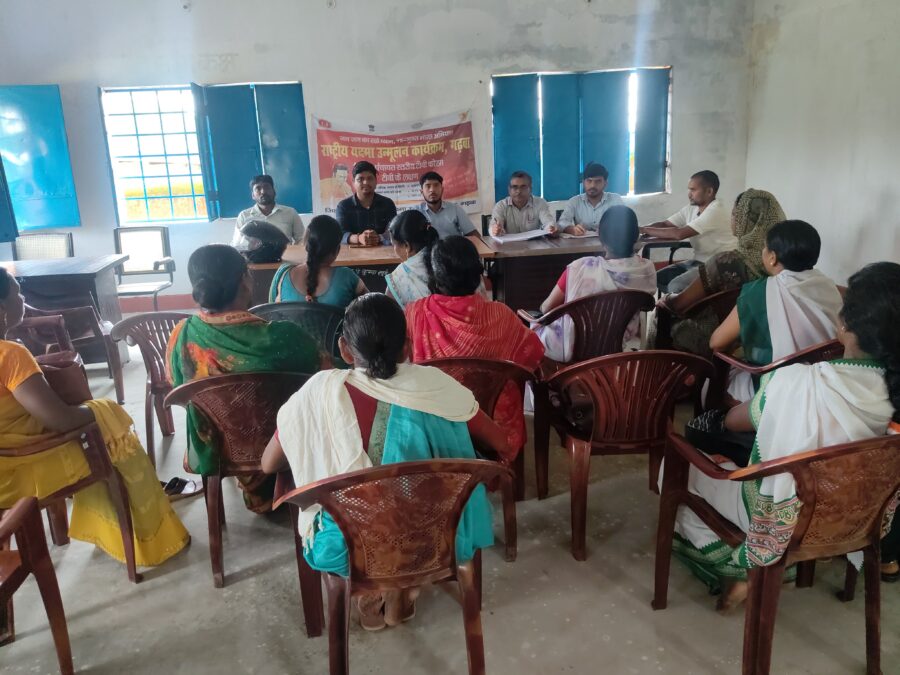 यक्ष्मा मुक्त भारत अभियान के तहत कुम्बा खुर्द में पंचायत टीबी फोरम की बैठक आयोजित