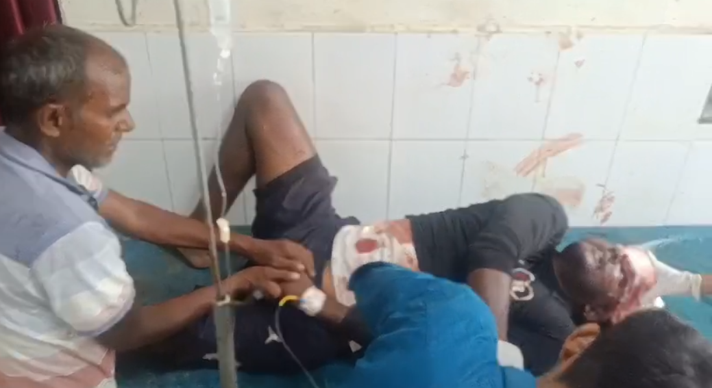 अज्ञात वाहन के धक्के से 30 वर्षीय व्यक्ति घायल हालत गंभीर