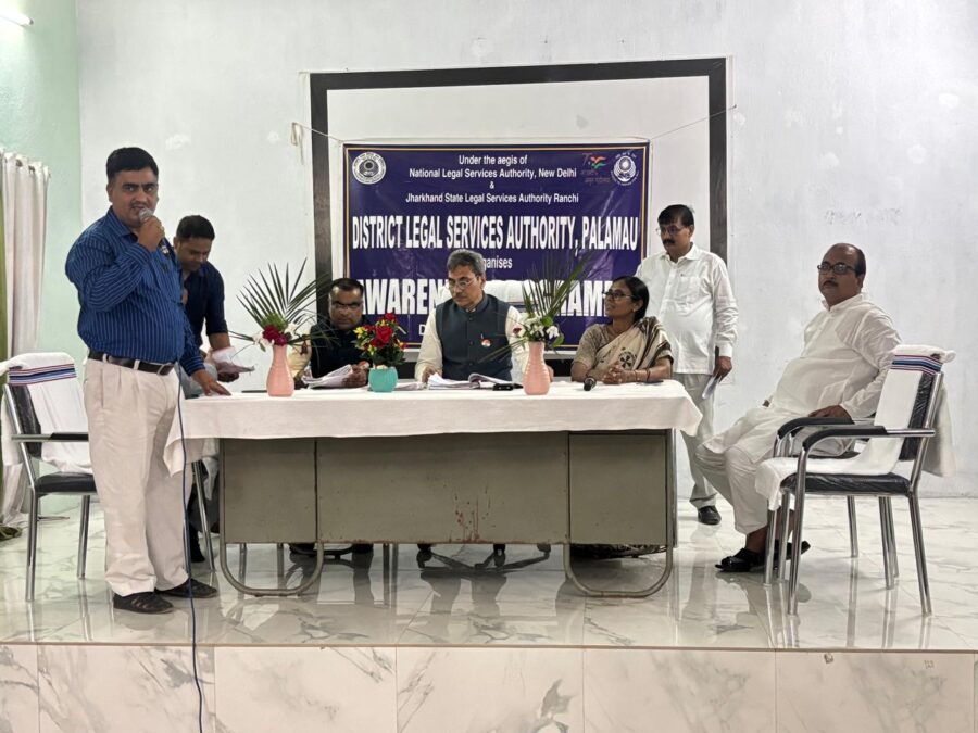 जेल अदालत में पाँच मामले का निस्तारण, नव बन्दी मुक्त।