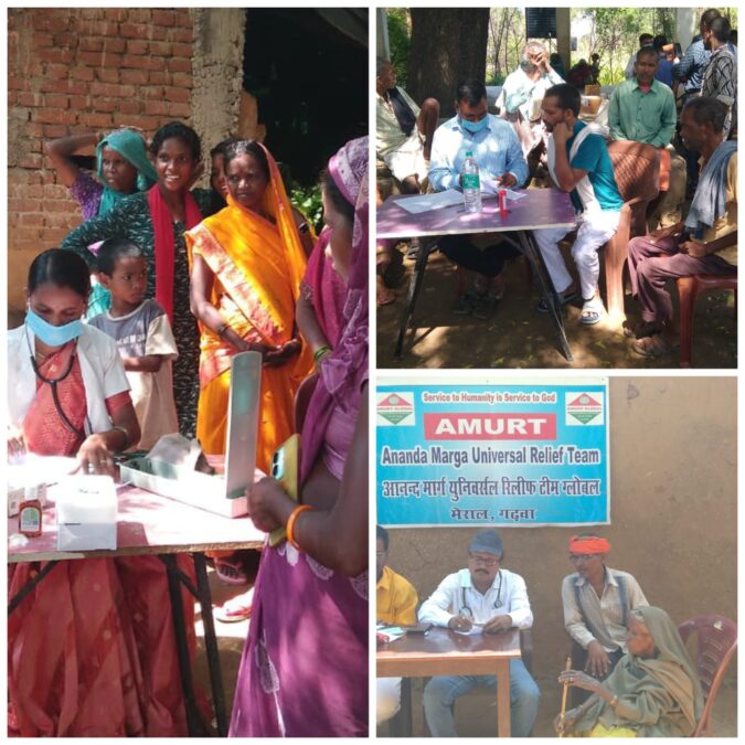 134 मरीजों का मुफ्त स्वास्थ्य जांच एवं दवा वितरण