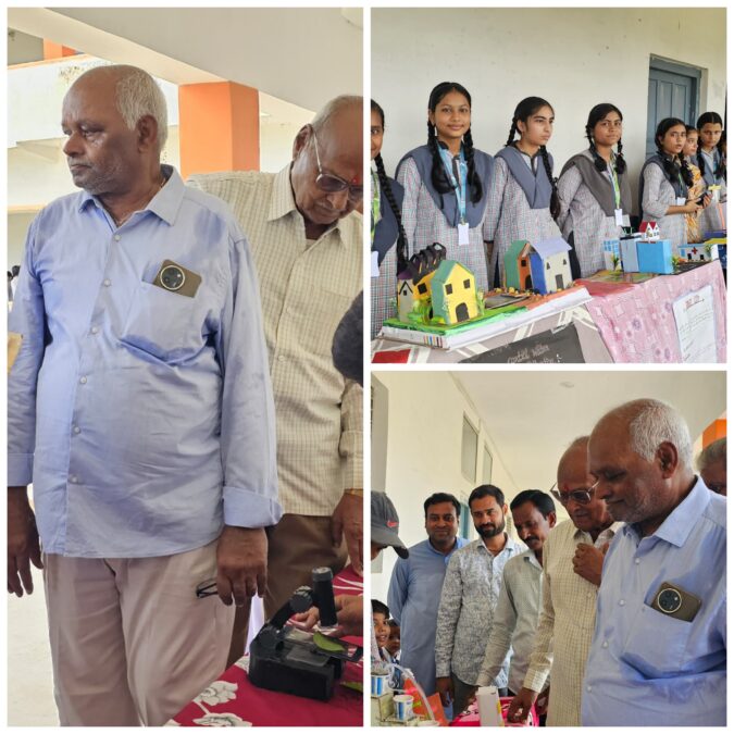 सरस्वती विद्या मंदिर में विज्ञान प्रदर्शनी मेला, बच्चों ने बनाए 71 मॉडल