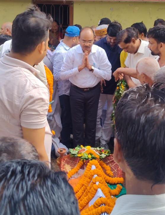 सीआईएसएफ के सब-इंस्पेक्टर दीपक पांडे का निधन, पूरे क्षेत्र में शोक की लहर