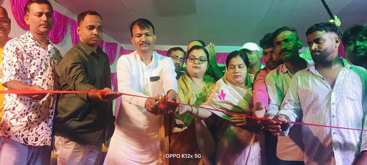 रमना में नवरात्र पर सूर्या क्लब द्वारा भक्ति जागरण का भव्य आयोजन