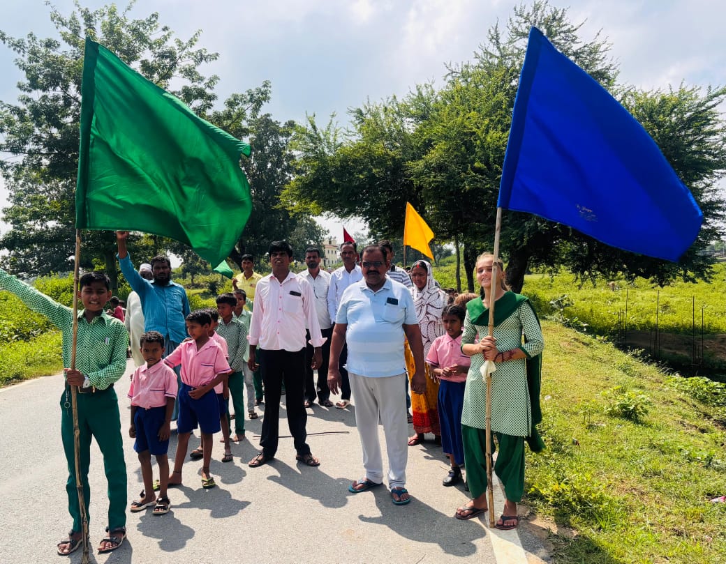 श्री बंशीधर नगर: बरडीहा में स्वच्छता पखवाड़ा पर जागरूकता रैली का आयोजन