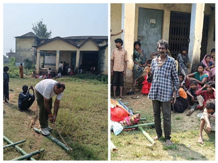 सड़क दुर्घटना में मृत किशोर का अंतिम संस्कार अजीत सोनी के सहयोग से सम्पन्न