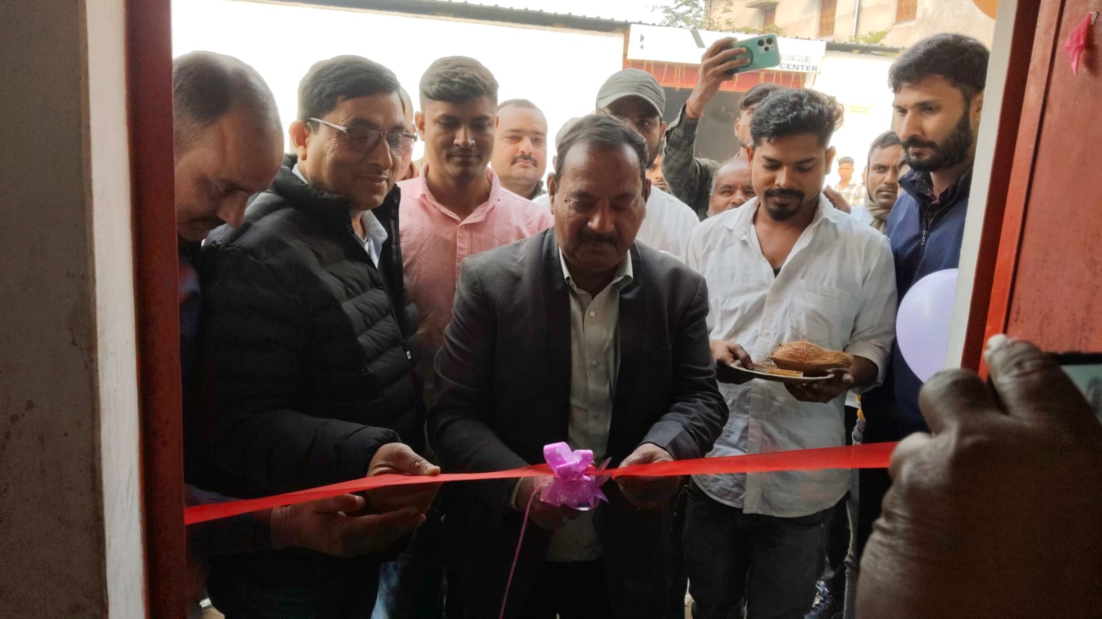 कांडी प्रखंड में धान अधिप्राप्ति केंद्र का शुभारंभ, किसानों को मिलेगी सुविधा