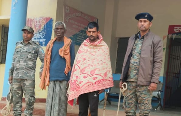 बरडीहा थाना क्षेत्र से दो वारंटी गिरफ्तार, भेजे गए गढ़वा जेल