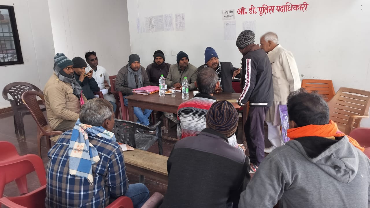 कांडी थाना में थाना दिवस का आयोजन, भूमि विवाद के चार मामलों पर हुई सुनवाई