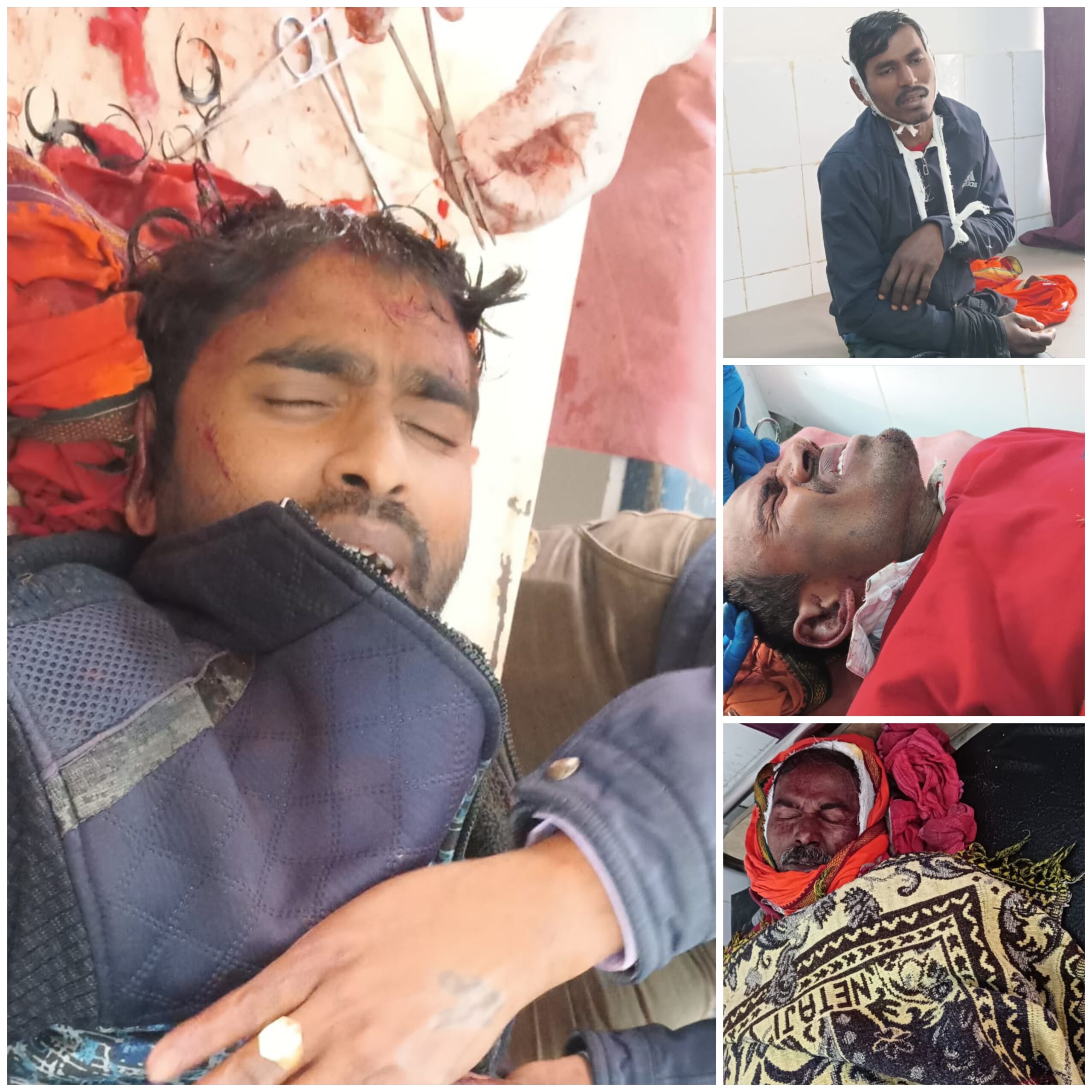 ब्रेकिंग न्यूज:घर बनाने के विवाद में जमकर मारपीट, दोनों पक्षों से आधा दर्जन घायल, पांच की हालत गंभीर