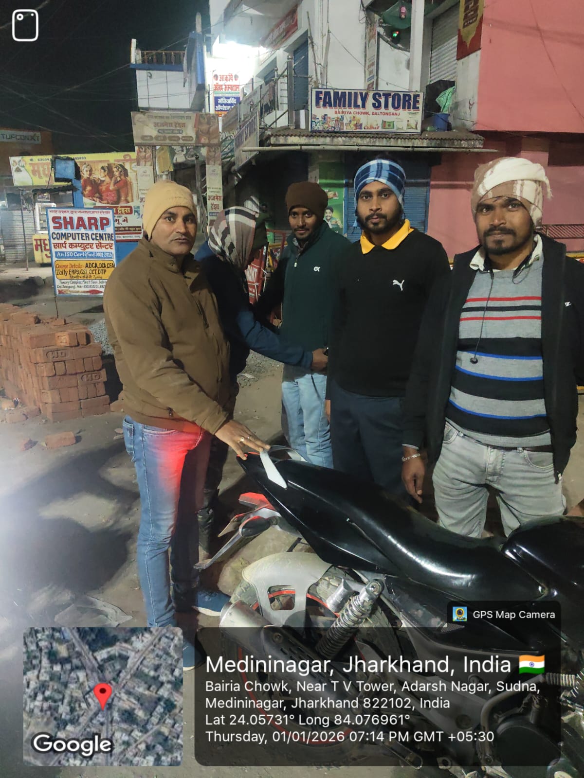 एसपी के निर्देश पर टीओपी 3 प्रभारी ने नव वर्ष पर वाहन जांच अभियान चलाया