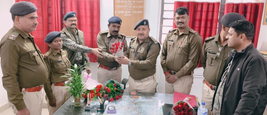 हरिहरगंज थाना में नए थाना प्रभारी के रूप में देवव्रत पोद्दार ने दिया योगदान