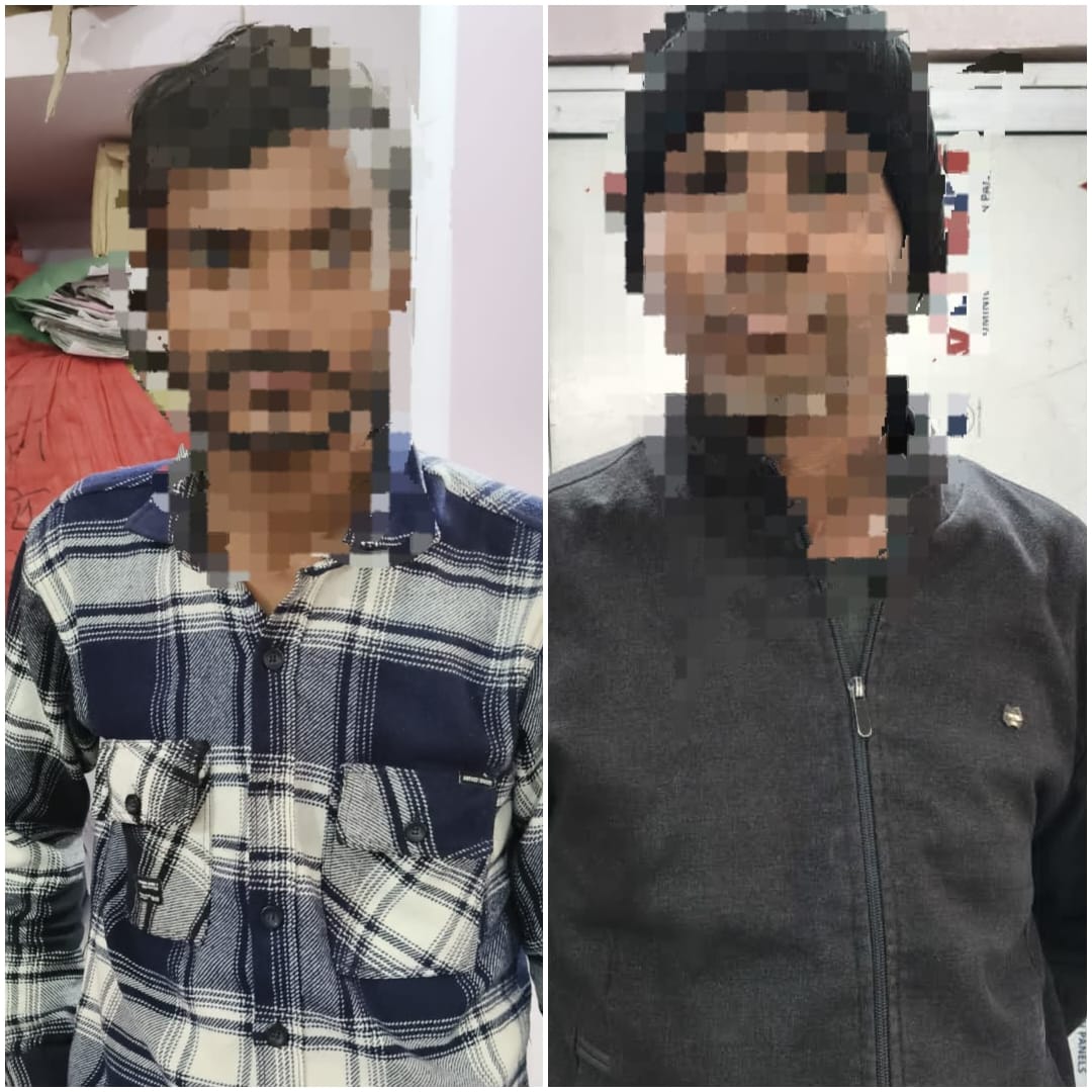 विभिन्न मामलों में दो व्यक्ति गिरफ्तार भेजे गए न्यायिक हिरासत में