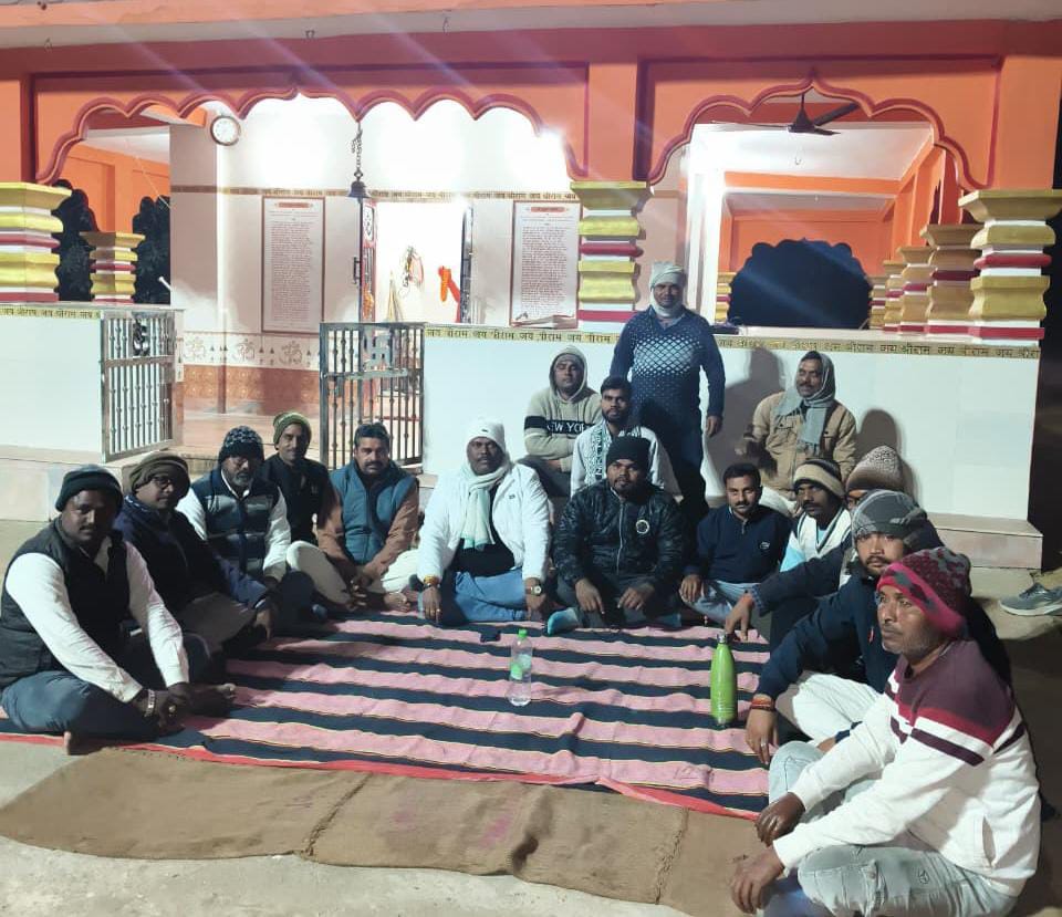 हनुमान मंदिर में श्री हनुमत महायज्ञ को लेकर बैठक,15 फरवरी से होगा आयोजन