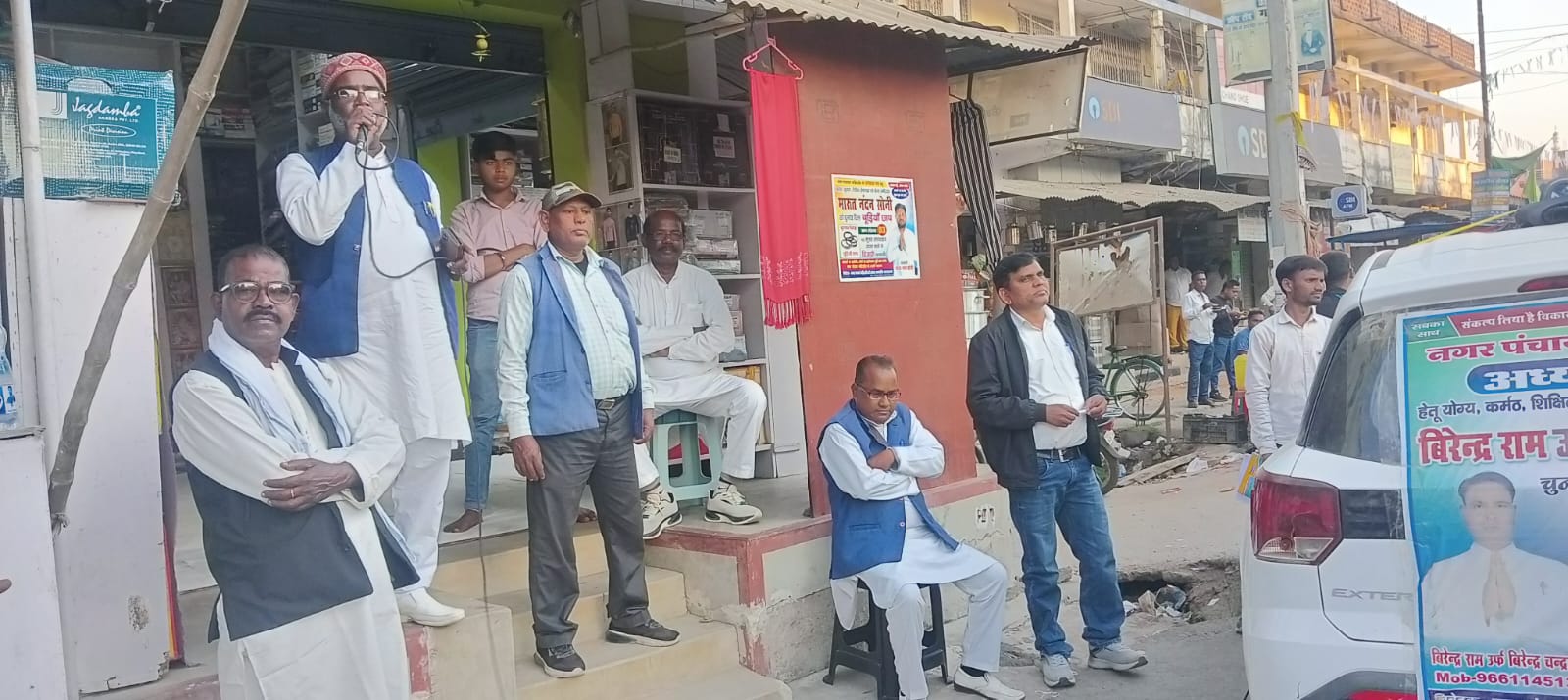 मझिआंव में नगर निकाय चुनाव प्रचार तेज