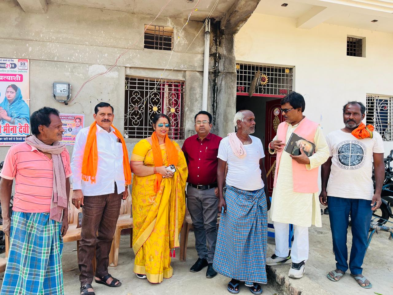 गढ़वा नगर परिषद चुनाव: कंचन जायसवाल का जनसंपर्क अभियान