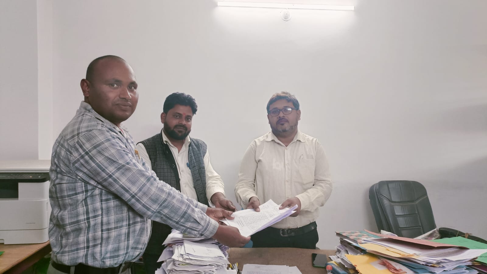 पंचायत सहायकों ने लंबित प्रोत्साहन राशि भुगतान की मांग उठाई