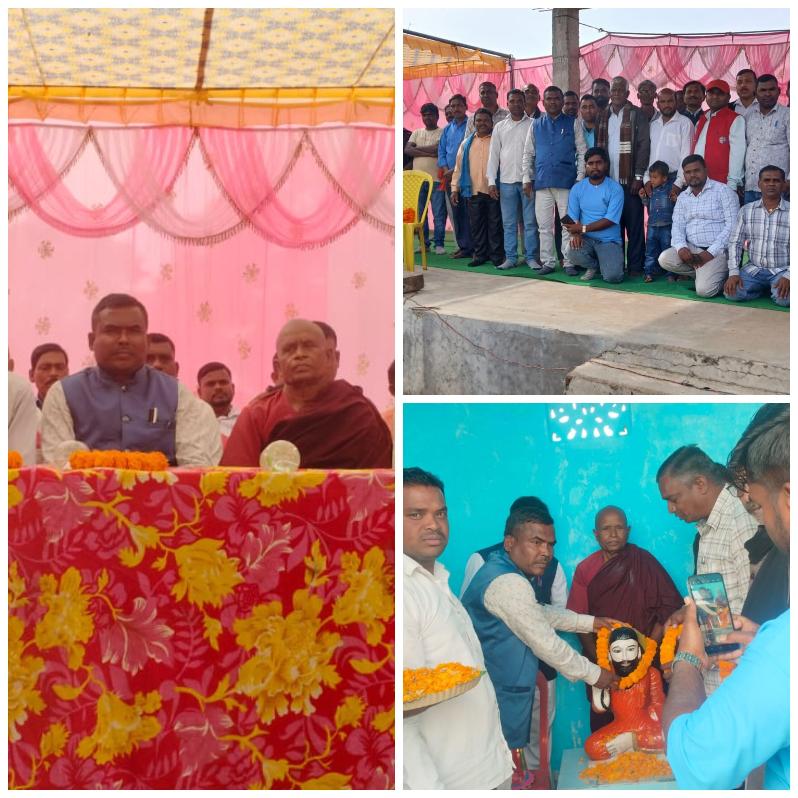 संगबरिया गांव में संत शिरोमणि गुरु रविदास की 649वीं जयंती मनाई गई