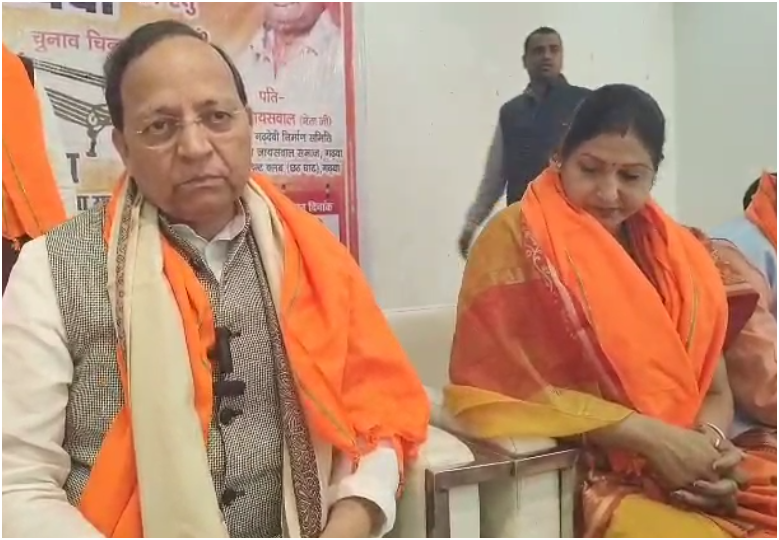 गढ़वा में बोले अरुण सिंह: भाजपा कार्यकर्ता केवल अधिकृत प्रत्याशी को जिताते हैं, कंचन जायसवाल की जीत का जताया भरोसा