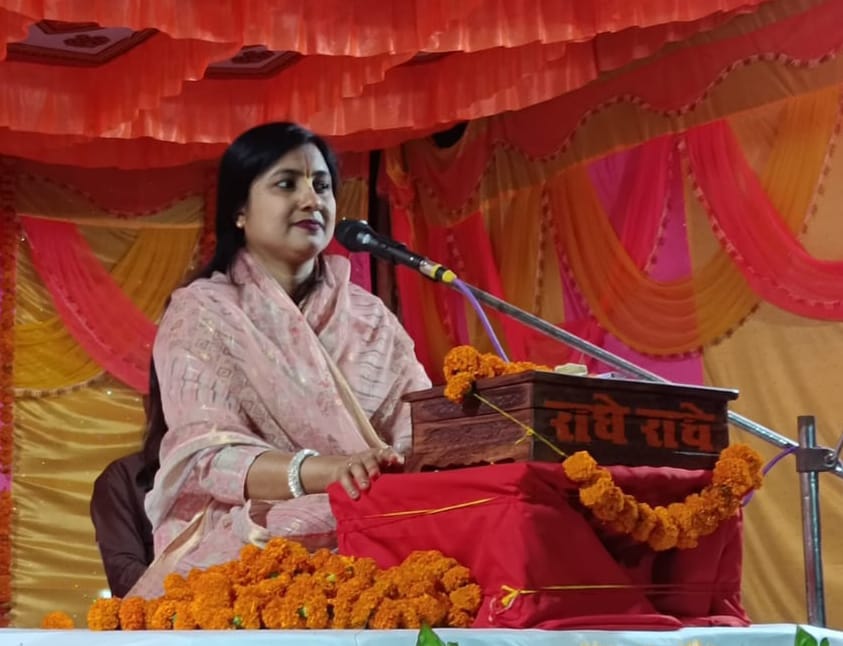 बोदरा शतचंडी महायज्ञ में उमड़ रही श्रद्धालुओं की भीड़, प्रवचन में माता सीता के आदर्शों का किया गया वर्णन