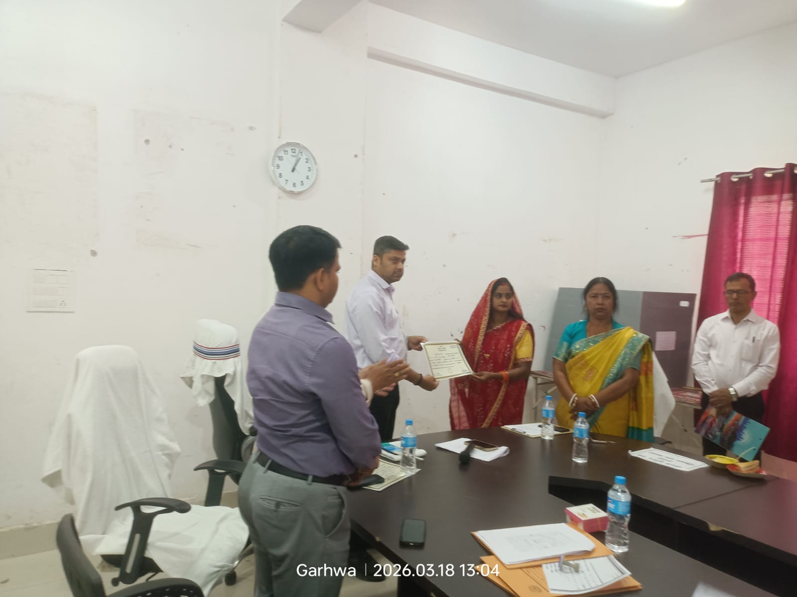 मझीआँव नगर पंचायत में सुमन विश्वकर्मा  उपाध्यक्ष निर्वाचित