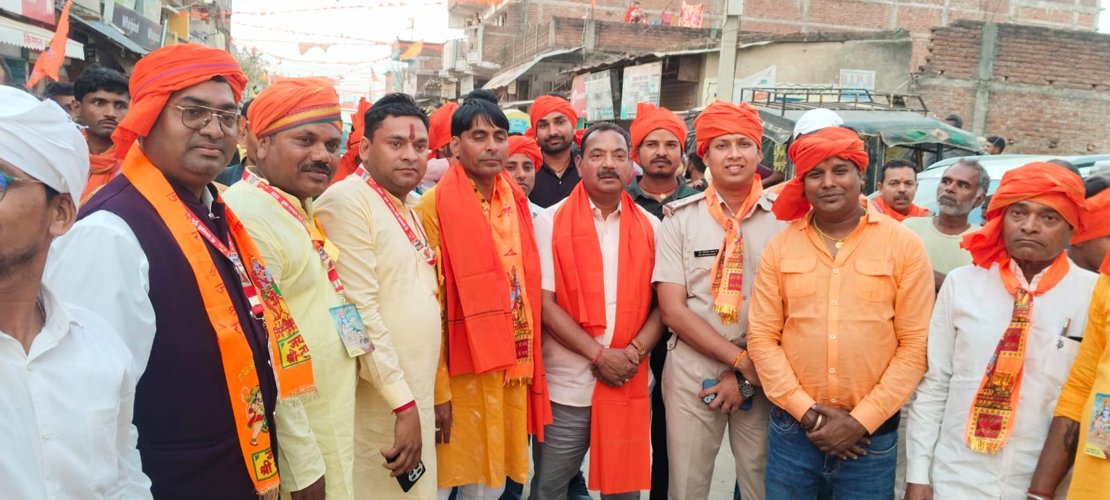 कांडी में भव्य रामनवमी जुलूस