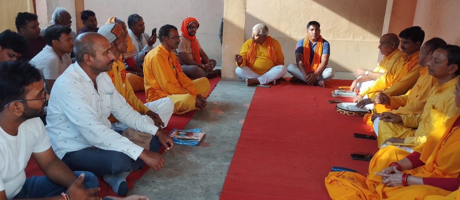 कांडी में गायत्री परिवार की गोष्ठी, प्रज्ञा मंडल का गठन