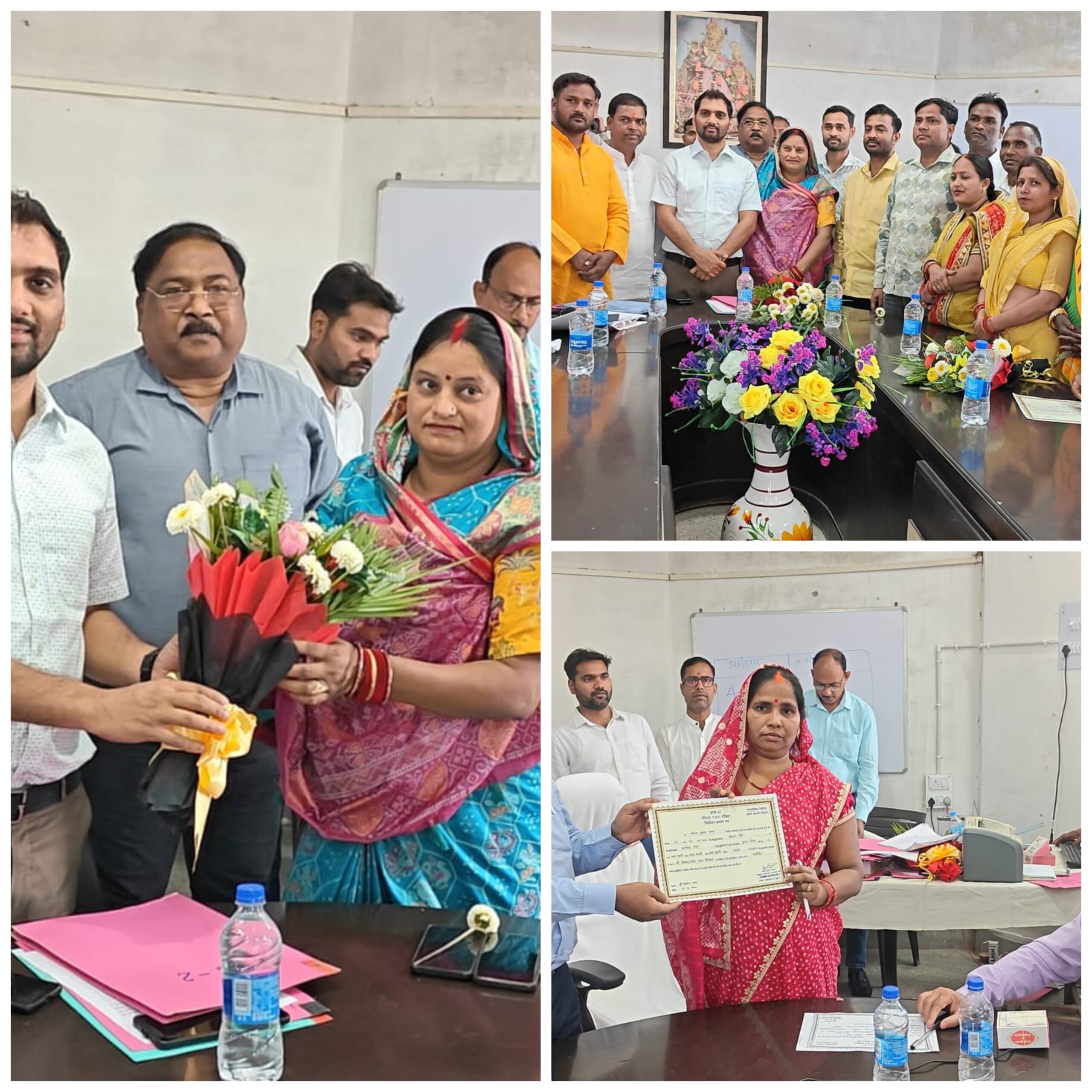 संध्या देवी बनीं उपाध्यक्ष, श्री बंशीधरनगर नगर पंचायत में शपथ ग्रहण संपन्न