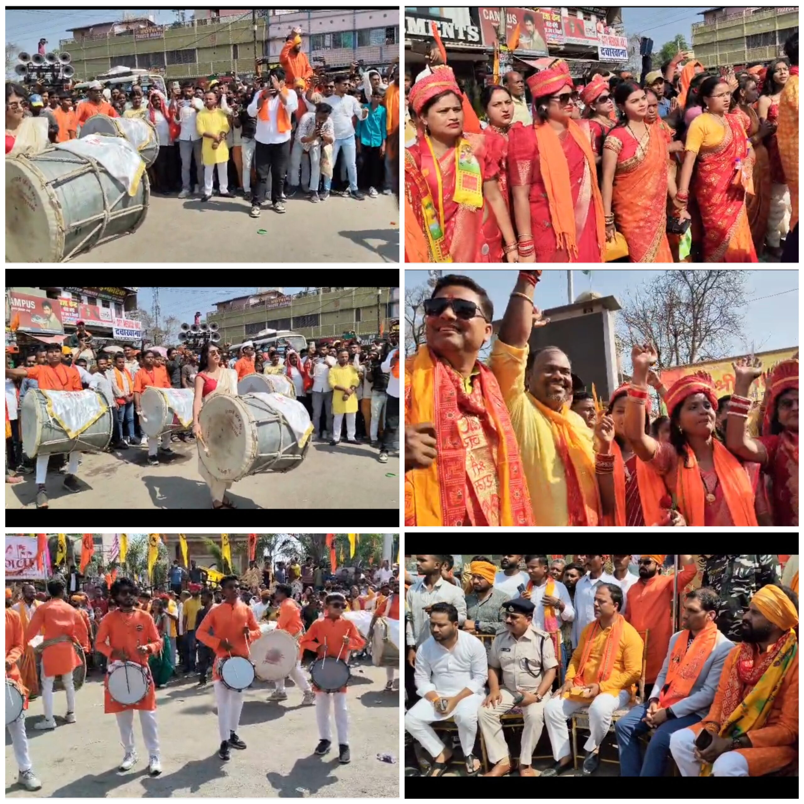 गढ़वा में रामनवमी पर भव्य मंगल जुलूस, श्रद्धा और उत्साह से गूंजा शहर
