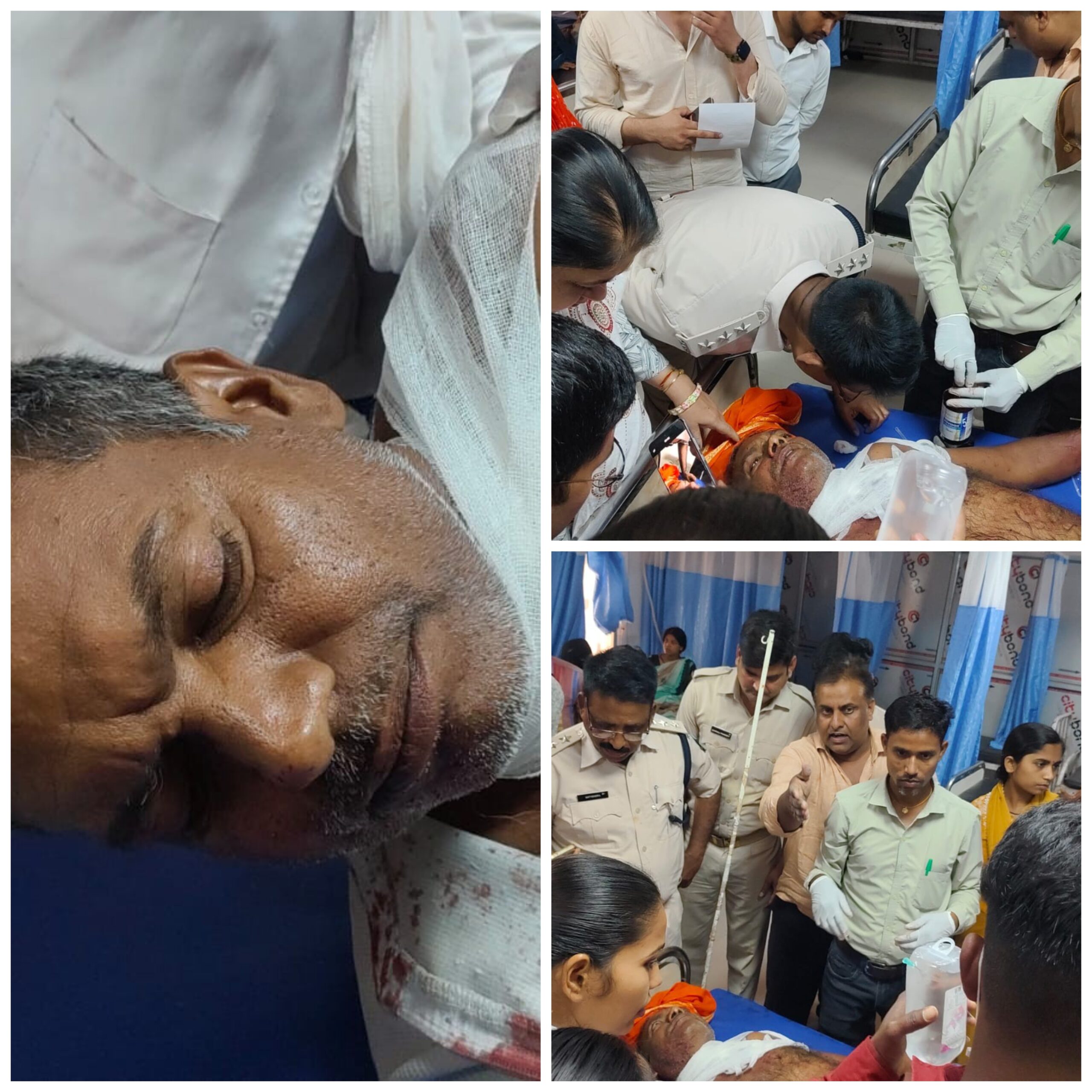 ब्रेकिंग न्यूज़: श्री बंशीधर नगर में दिनदहाड़े व्यवसायी को गोली मारकर किया गया घायल
