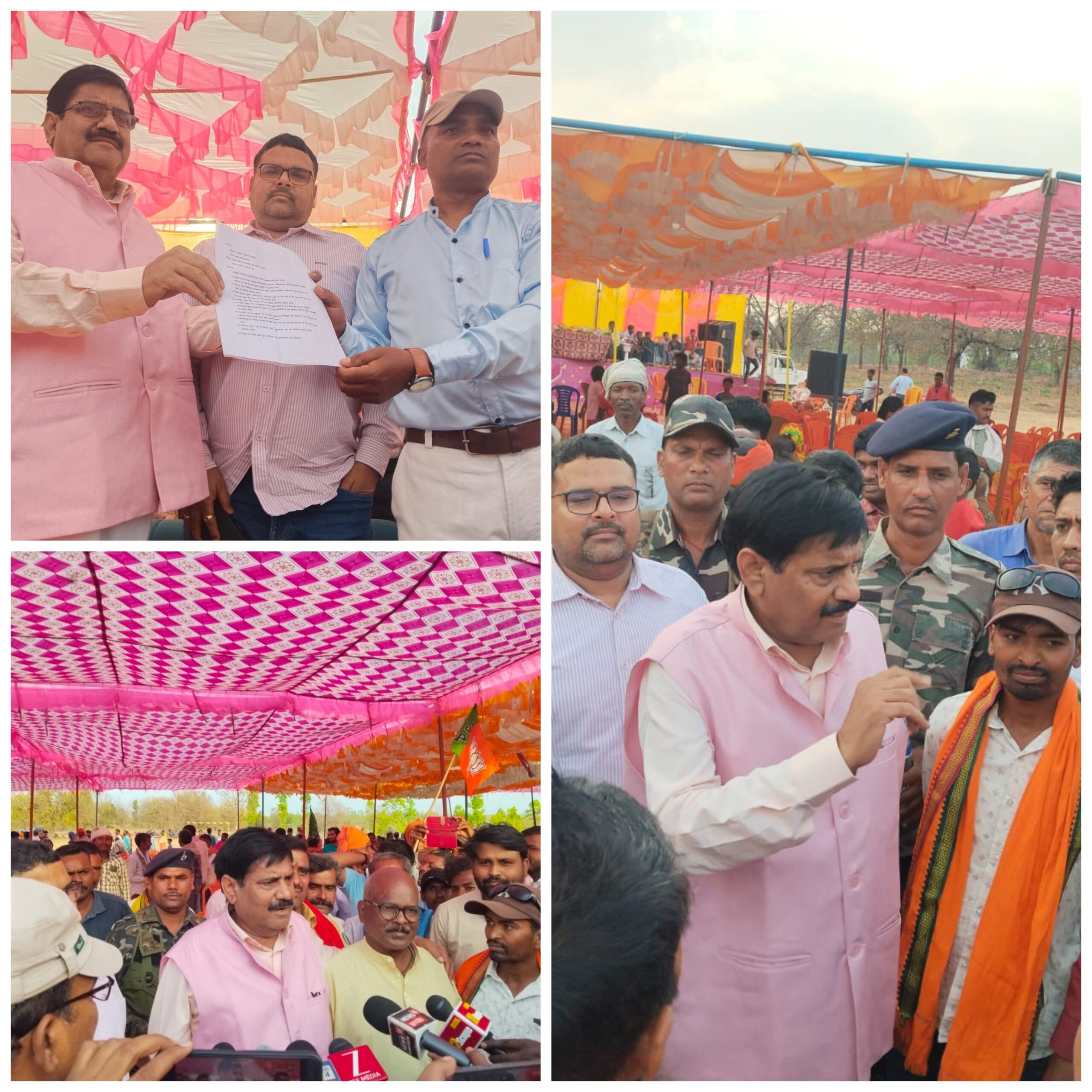 बरवहा टोला में विस्थापितों के बसाने के विरोध में विधायक की हुंकार, आंदोलन की चेतावनी
