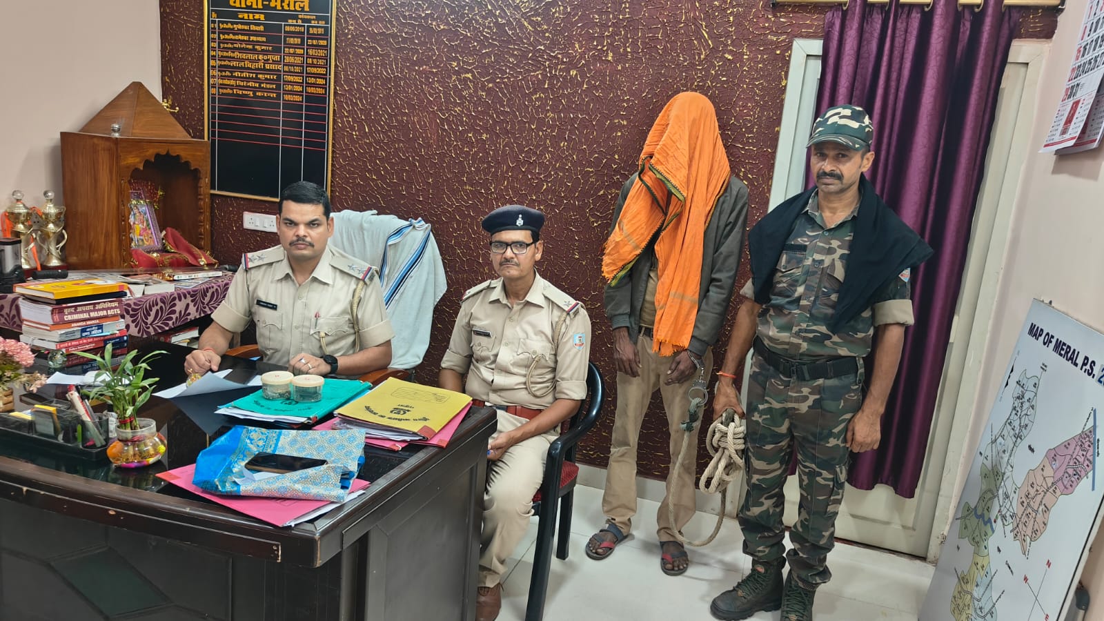 पेशका के आभूषण दुकान में चोरी के गहनों की बिक्री का खुलासा, आरोपी गिरफ्तार