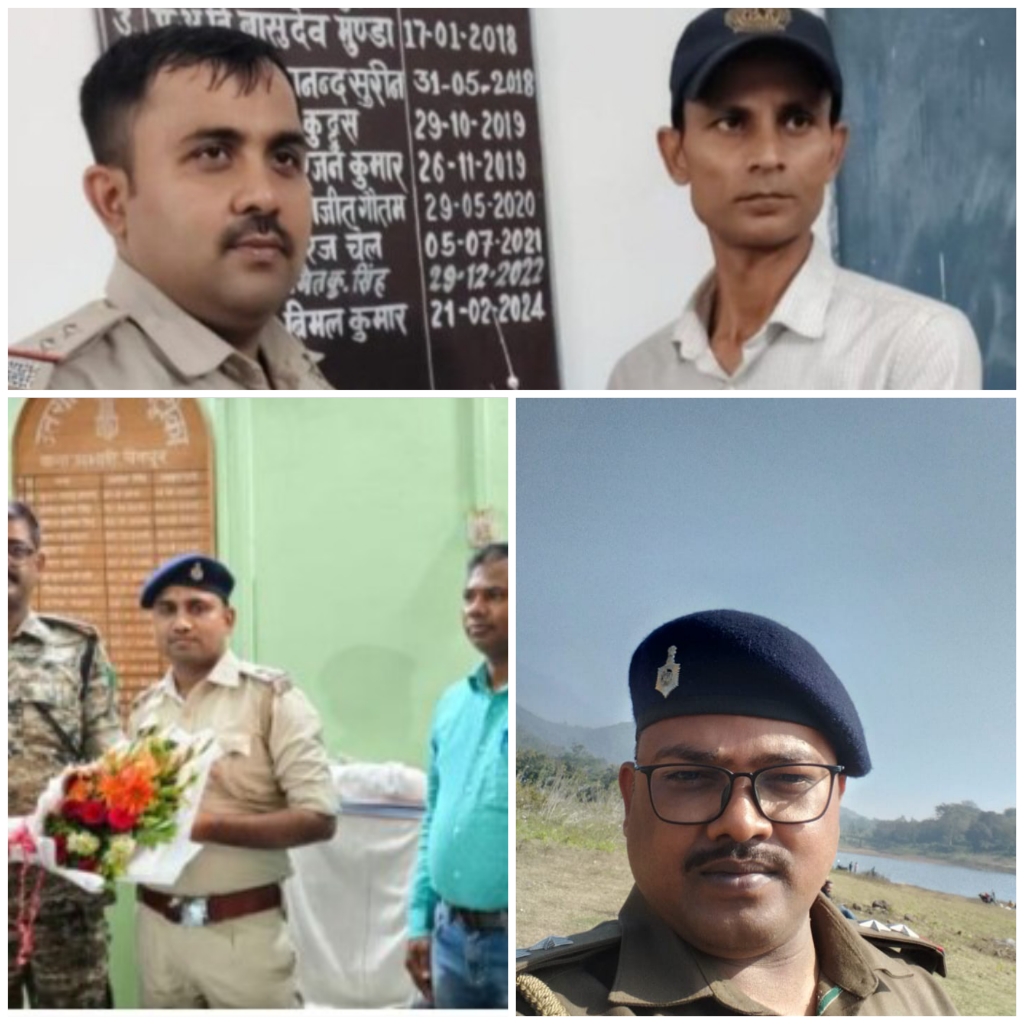 पाटन में अनिल विद्यार्थी, चैनपुर में लालजी कुमार और पिपरा में प्रदीप शर्मा बने नए थाना प्रभारी