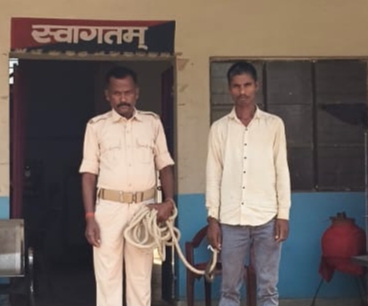 फरार वारंटी गिरफ्तार, जेल भेजा गया