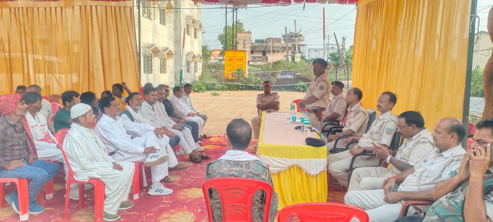 बकरीद पर्व को शांतिपूर्ण बनाने पर जोर, सदर थाना में शांति समिति की बैठक