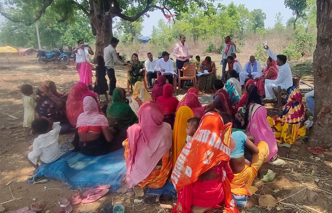 बहेरवा में आंगनबाड़ी सेविका का चयन, सहायिका पद रिक्त